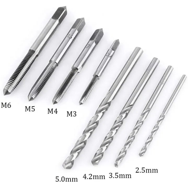 9Pcs%20Adjustable%20T-Handle%20Ratchet%20Tap%20Holder%20Wrench%20Tool%20with%20M3-M6%20Screw%20Thread%20Metric%20Plug%20Tap%20and%202.5-5.0mm%20Twist%20Drill%20Bit%20-%20Image%206