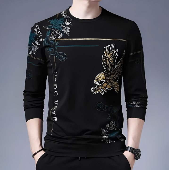 Black%20High%20Staylish%20Full%20Sleeve%20%20T-Shirt%20For%20Men%20-%20Image%202