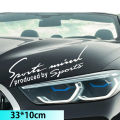 1Pcs Racing Car Decal Stickers Auto Reflective TRD Car Vinyl Graphic. 