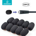 DoomHot 10PCS Microphone Covers Microphone Windscreen Sponge Cover Headset Mic Foam Cover Protective Cap for Gooseneck Meeting Mic.