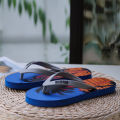 Thailand Imported Flip-Flops Men's Beach Casual Thick-Soled Shock Absorbing Pattern Non-Slip Wear-Resistant Vietnamese Sandals.