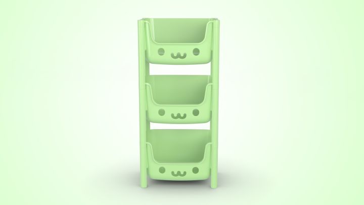 RFL%20Best%20Buy%20Kids%20Rack%203%20Step%20-%20Green%20-%20Image%203