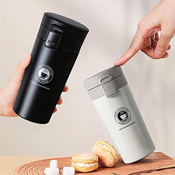 Stainless Steel Insulated Vacuum Cup/Coffee Cup Mog - Keep Your Beverages Hot Or Cold With This Stainless Steel Insulated Vacuum Cup/Coffee Cup Mog