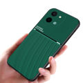 New Phone Case For vivo Y28 Cover Rough Cross Patterned Magnetic Soft Silicone Leather For Vivo Y28 case.