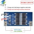 BMS 1S 12A 16A 24A 3.7V LiFePO4 Lithium Battery Protection Board 18650 4.2V Charging Voltage/Short Circuit/Overcharge Prevention.