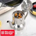 Obelix Kitchen Oil Filter Cooking Tools Storage Tank Grease Filter Container Restaurant Oil Filter Stainless Steel Oil Tanks. 