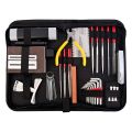 57 PCS Guitar Tool Kit with Carry Bag, Repair Maintenance Tools - multicolor. 