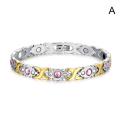 Health Care Magnetic Bracelet Weight Loss Anti-Fatigue Therapy Bracelets For Men Women Arthritis Pain Relief Energy Jewelry Gift.