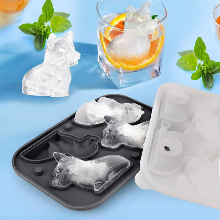 Bear%20Ice%20Cube%20Trays%20Corgi%20Shape%20Ice%20Cube%20Mold%20Silicone%20Ice%20Mold%20Fun%20Shapes%204-Hole%20Reusable%20Ice%20Cube%20Tray%20Gifts%20For%20Corgi%20Lovers%20-%20Image%206