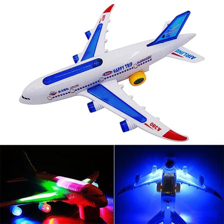 Electric Battery Operated Big Size Airbus A380 Toy Plane For Kids