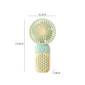 Cute USB Mini Fan Portable Handheld Fan Rechargeable Mini Handy Fan Pocket Size Low Noise Small Electric Fan Student Dormitory.1. 