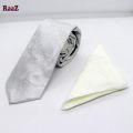Wedding Tie Handkerchief Men's Necktie & Pocket Square Set.