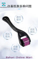 Dermaroller 1mm Titanium Steel 540 Needles Anti-Aging Skin Rejuvenation Tool for Men and Women. 