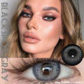 Exclusive Ksseye/Eyeshare Blackspot Gray/HC2 GrayColor Contact Lens With Regular Kit Box For Men And Women. Ksseye/Eyeshare Blackspot Series.#HC2.Gray.