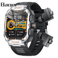 Baoer GT55 Smart Watch With Earbuds 2 In 1 Activity Fitness Tracker Waterproof Watch Combo Earbuds Health Monitoring For Men Women. 