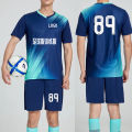 24 football shirt short eeed qui dr athlete football form custom team form men's set light board children's football jersey. 