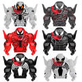 AF321-AF326 Marvel Venom Assemble Movable Doll RIOT CARNAGE Symbiote Mini Action Figure Building Block Model Kids Birthday Gifts Superman. 