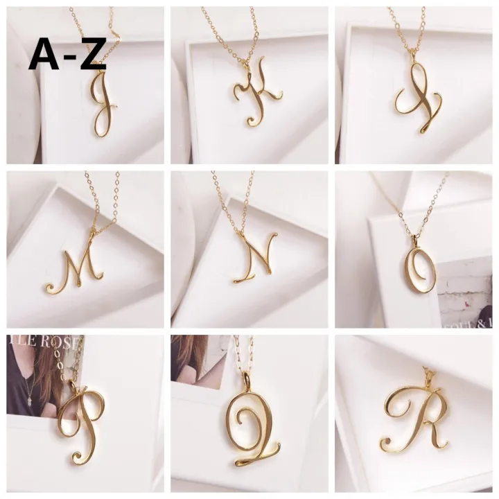 Women%2026%20Letters%20Necklace%20Tiny%20Swirl%20Initial%20Alphabet%20A-Z%20Word%20Cursive%20Chain%20Pendant%20-%20Image%202