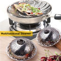 Stainless Steel Food Boiler Steamers Pasta Pot 3 In 1 - Multifunctional Cooking Tool- Enjoy Versatile Cooking Options With Ease. 