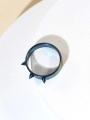 Sale Stainless Steel Punk Spike Rivet Ring Cone for Men / Women.