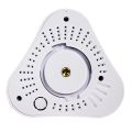 ESCAM Q8 960P 360 Degrees Fisheye Lens 1.3MP WiFi IP Camera, Support Motion Detection / Night Vision, IR Distance: 5-10m, AU Plug. 