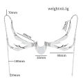 Punk Irregular Metal Mask Gothic Mechanical Alien Fluid Face Accessories Earring for Women Men Halloween Jewelry.