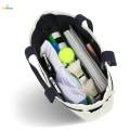 Tennis Tote Carrying Large Detachable Racket Holder Portable Badminton Bag. 