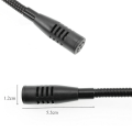 JDXHLAU 3X QR-501 Wired Conference Microphone, Office Meeting Gooseneck Recording Microphone Condenser Microphone.