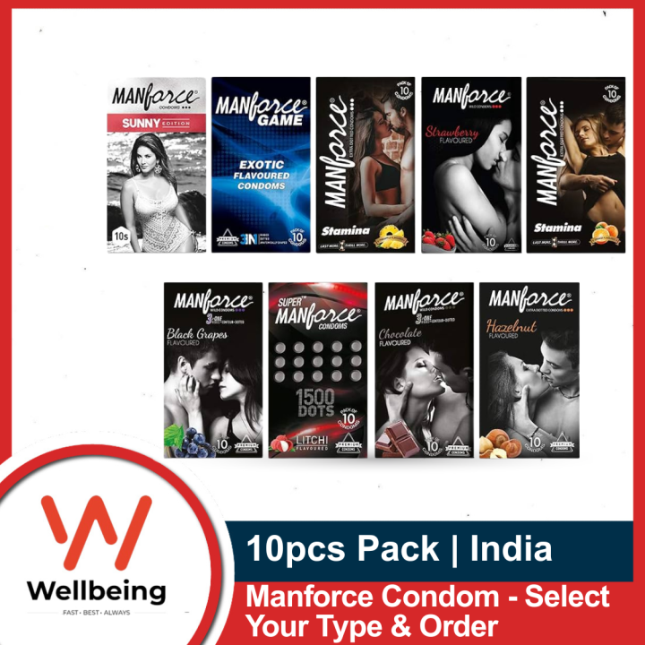 Manforce Condom for Men 10pcs Pack | India