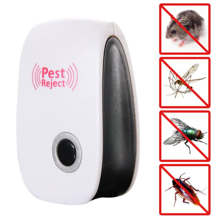 Cockroach Machine 【Thriving】 2Pcs Pest Reject Ultrasound Mouse Cockroach Repeller Device ...