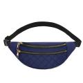 Fashion Women's Waist Bag Chest Bag PU Leather Waterproof Fanny Pack Messenger Shoulder Bags Multifunction Plaid Waist Pack.