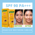 Disaar Papaya Sun UVA Protection Sunscreen SPf45-60ml. 
