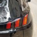 Car Rear Tail Light Lamp Stickers Honeycomb Type Decal Carbon Fiber Style 48 x 30cm.