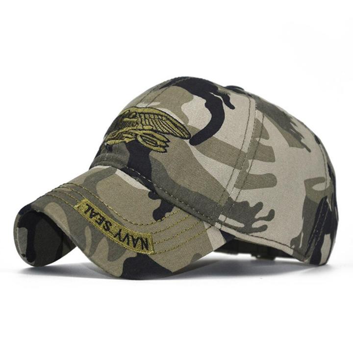 LIBERWOOD United States US USNS USMC Navy army Special Forces Insignia NAVY Seal hat Eagle Trident Camo Camouflage Hat Cap