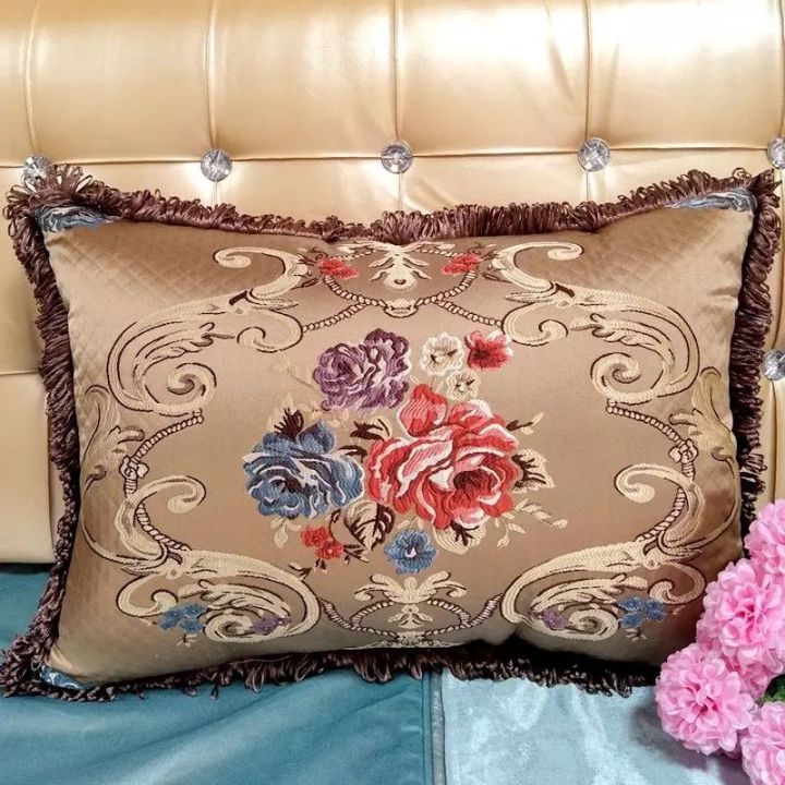 European-Style%20Pillow%20Cover%20Living%20Room%20Pillows%20Bedside%20Removable%20and%20Washable%20Cushion%20Office%20Rectangular%20Waist%20Backrest%20Cover%20-%20Image%202