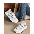 Spring New Round Head Small White Shoes Female Hundred Casual Womens Board Shoes Thick Bottom Women Sneakers House Foocus. 