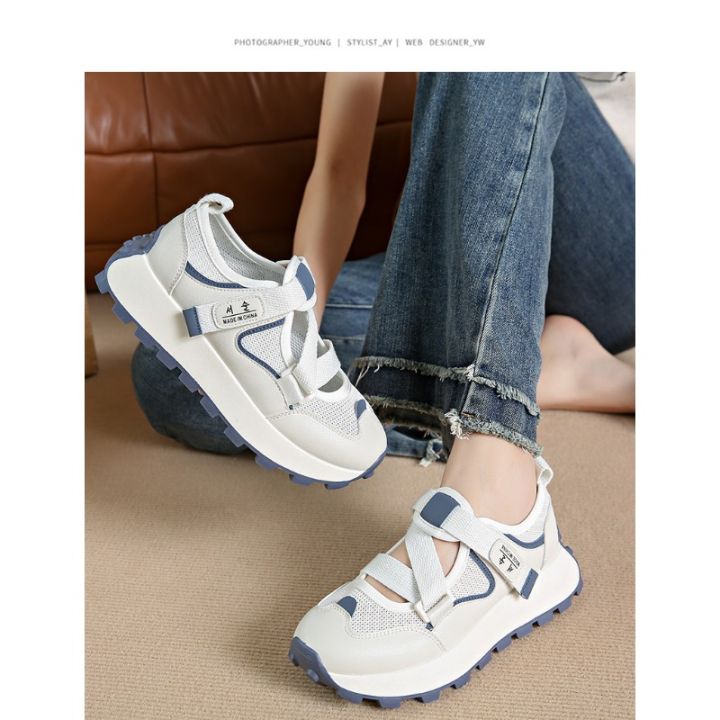 Spring%20New%20Round%20Head%20Small%20White%20Shoes%20Female%20Hundred%20Casual%20Womens%20Board%20Shoes%20Thick%20Bottom%20Women%20Sneakers%20House%20Foocus%20-%20Image%205