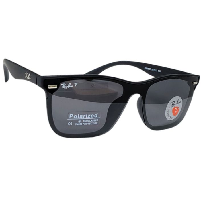 Ray-Ban-RB4487 Polarized Sunglasses High Quality UV400 Protection TAC Lens Lite Weight Classic Design Fashionable Black Color Sunglass