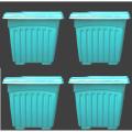 Flower Pot-5.5 Inchi Bp Flower Tob 4 Pcs.