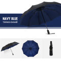 Double Layer 10 Bone Fully Automatic Umbrella Wind Proof Sun Proof Sunny and Rainy Dual Purpose UV Resistant Umbrella Parasoles.