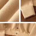 Cashmere Sweater Men's V-neck Sweater Fashion Casual Knitting Underlay Woollen Coat Cardigan Spring Autumn Winter. 