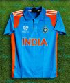 India T20 World Cup Jersey - India Short Sleeve Collar Polo Jersey For Men - India Cricket Jersey 2024. 