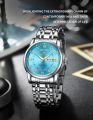 Olevs 5513 Silver Stainless Steel Analog Wrist Watch For Men. 