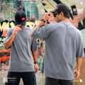Acid Wash - Most Trendy Drop Shoulder T Shirt | MF-697.