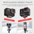 Ulanzi IN01 IN03 Magnetic Quick Release Mount Kit for Insta360 X4 / X3 / ONE X2 /X with 1/4 Screw Gopro Action Camera Interface. 