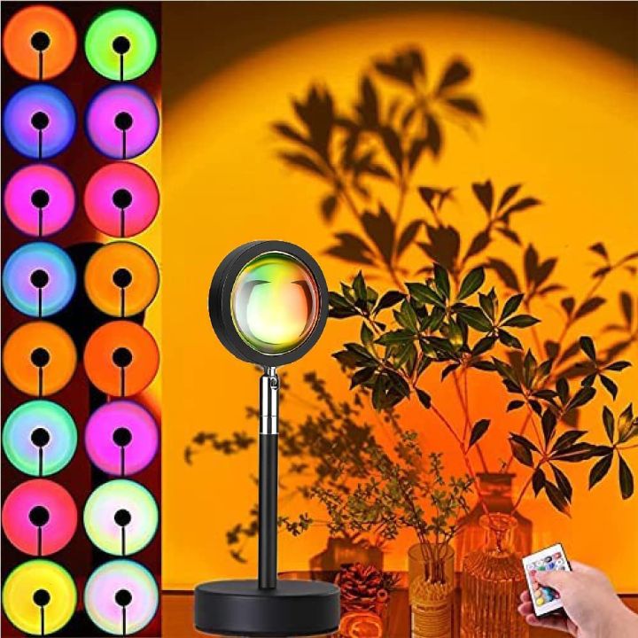 16%20color%20Sunset%20Lamp%20with%20Remote/%20Rainbow%20Lamp%20for%20Photo%20shoot%20and%20background%20lighting%20-%20Image%202