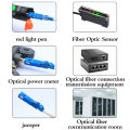 SC Male To LC Female Single Mode Fiber Optic Hybrid Optical Adaptor Converter. 