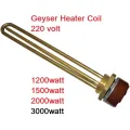 Geyser Heater Coil 220 Volt Power 1200/1500/2000/3000 Watt Geyser Heater Spare Parts.
