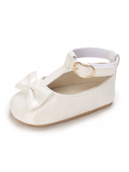 Newborn%20Anti-slip%20Shoes,%20Baby%20Girls%20Hollow-out%20Solid%20Color%20First%20Walking%20Shoes%20with%20Bow%20-%20Image%203