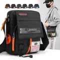 Multipurpose Messenger Bag for Men Women for Mobile phone Tab power bank etc. Sports Mechanical tools travel Horizontal/vertical Shoulder Outdoor Waterproof Waist Pack Bag.